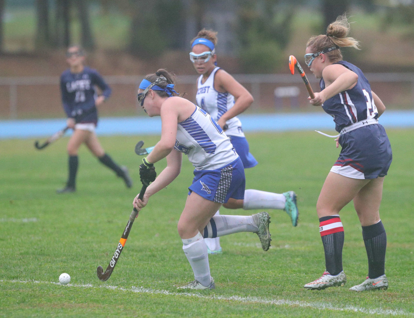 Lacey vs Oakcrest Field Hockey game